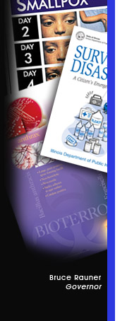 Image of various bioterrorism publications