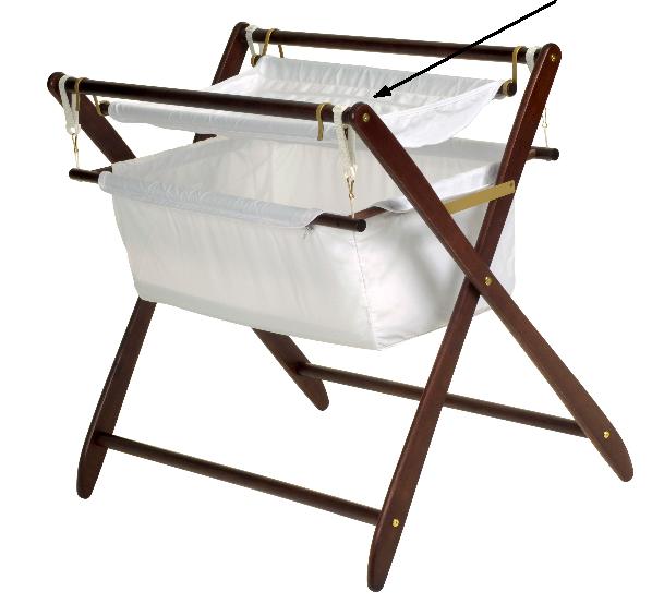 folding nappy changing table