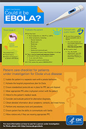 CDC Stopping the Ebola Virus Infographic