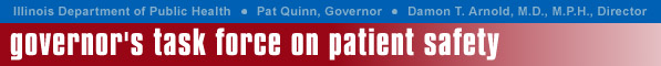 Governor's Task Force on Patient Safety