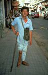 Man with Polio