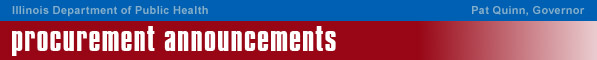Procurement Announcements