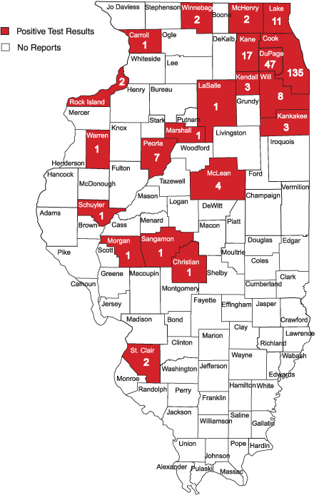 WNV Map