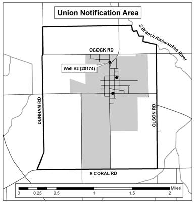 Union Notification Area