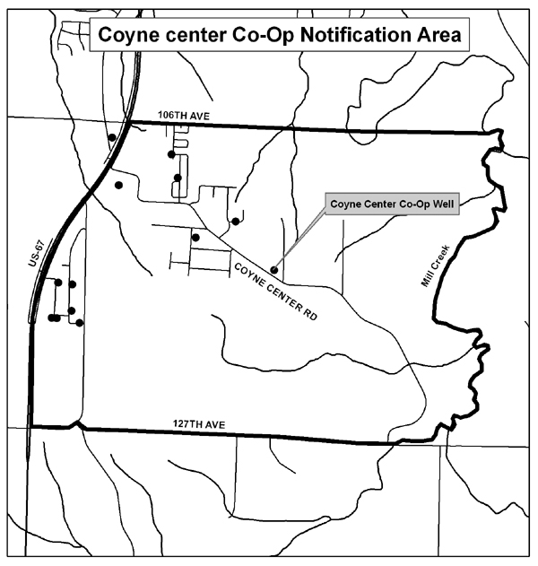 Coyne center Co-Op Notification Area