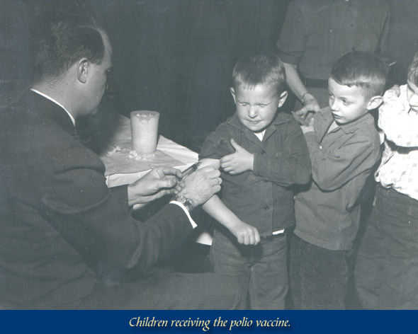 Polio Vaccine - 1955