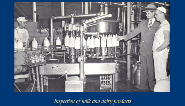 Transfer of milk and dairy jurisdiction